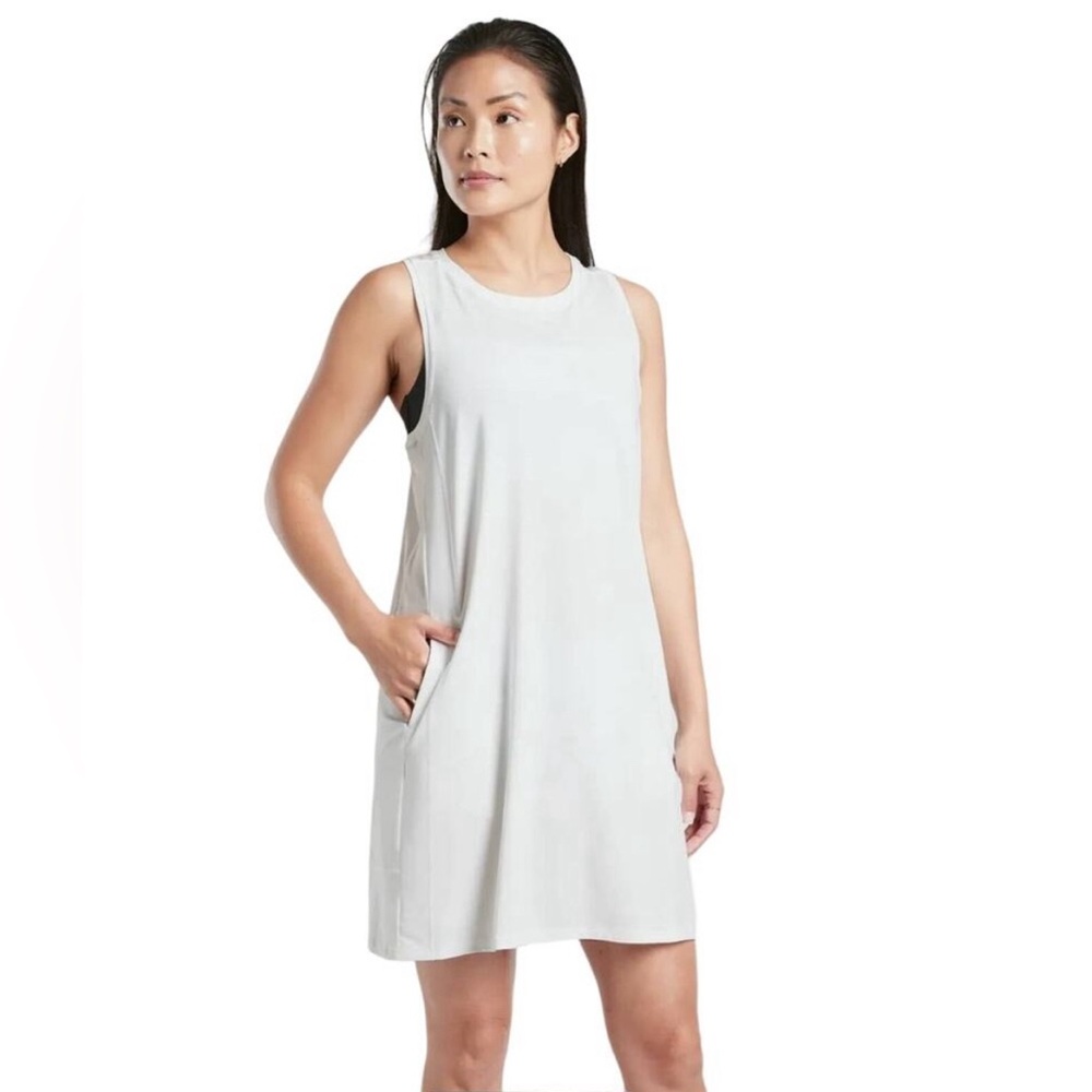 ATHLETA | PACIFICA DRESS XS WHITE